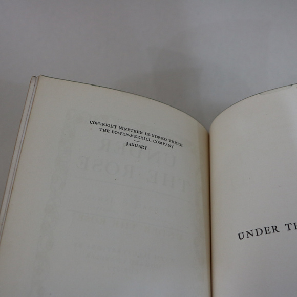 *Might be Avalible message me* Green Book Under the Rose Frederic Isham 1903 - Picture 4 of 4